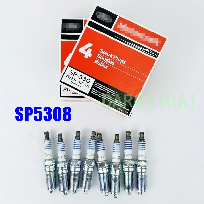 8pcs SP-530  Spark Plugs fits for Fusion MKZ Escape C-Max 2.0L 2.5L Motorcraft