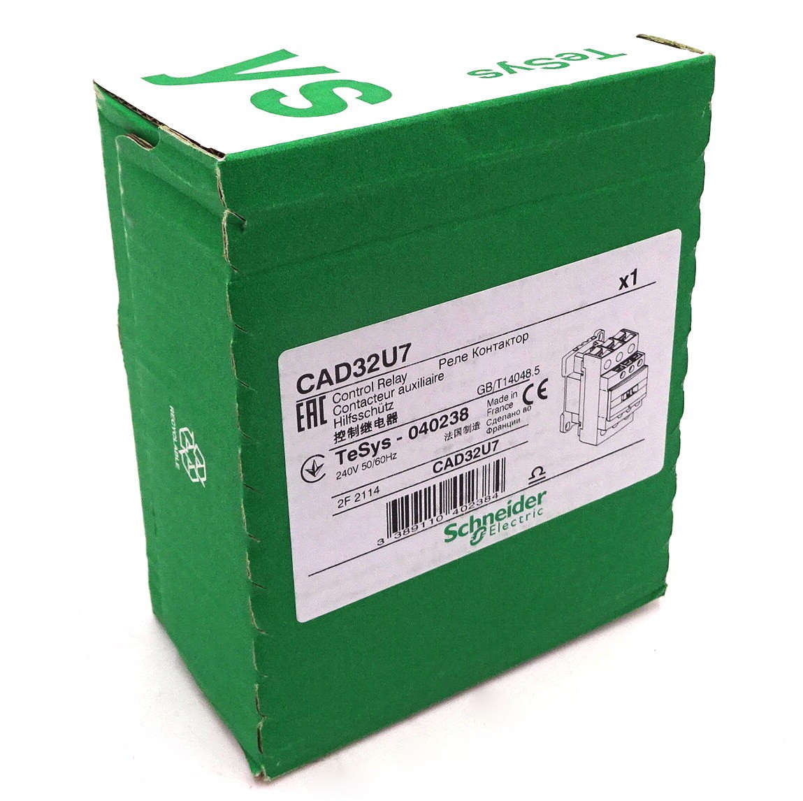 SCHNEIDER CAD32U7 Contactor - Image 2