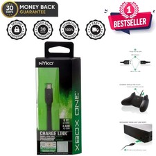 Fast Charging 9ft Micro-USB Cable for Xbox One with LED Indicator - Approved