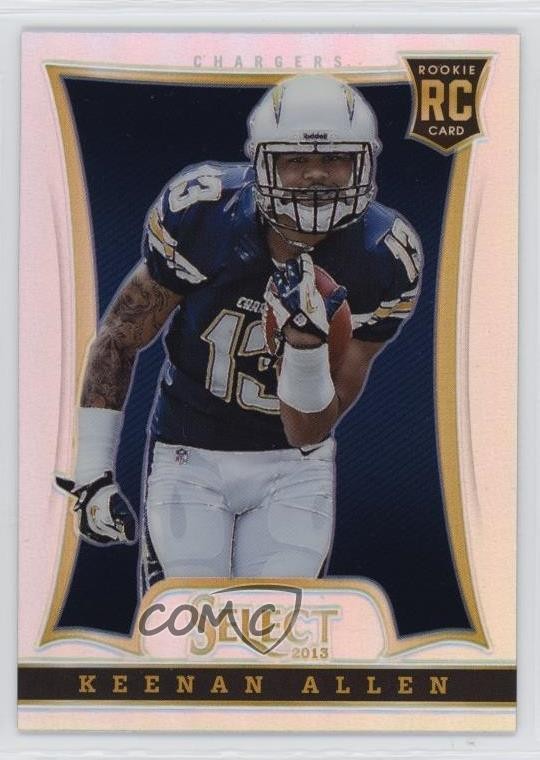 2013 Panini Select Silver Prizm Keenan Allen #203 7v7