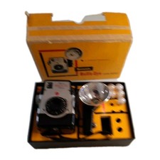 Kodak Brownie Bulls-Eye Camera Flash Outfit W/ Original Box Untested