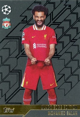 CL 24/25 Champions League 2024/2025 BE9 Mohamed Salah Black Edge Edition