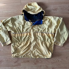 Vtg Y2K Henri Lloyd Yellow Sailing Bomber Jacket Size XL casuals