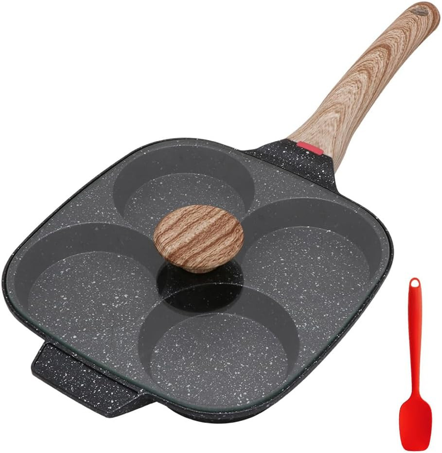 Padella Pancake e Uova 4 Fori - La Soluzione per Chi Ha Fame Subito