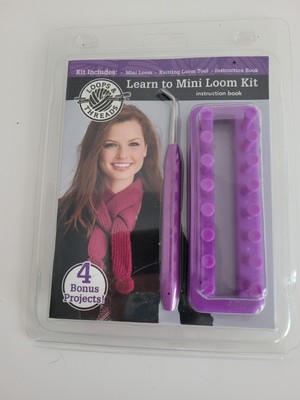 Loops & Threads Small Loom Kit With Instructions And PATTERNS NEW 