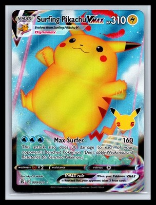 Celebrations #009/025 Surfing Pikachu VMAX | eBay