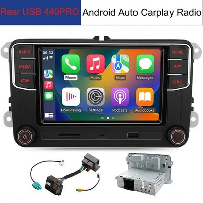 6.5'' Für VW Passat Golf CC RCD440 PRO CarPlay Android Auto Rear USB Radio Stereo