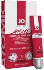 JO Atomic Clitoral Gel Silicone Based Warming Clitoral Stimulant Gel 10 mL