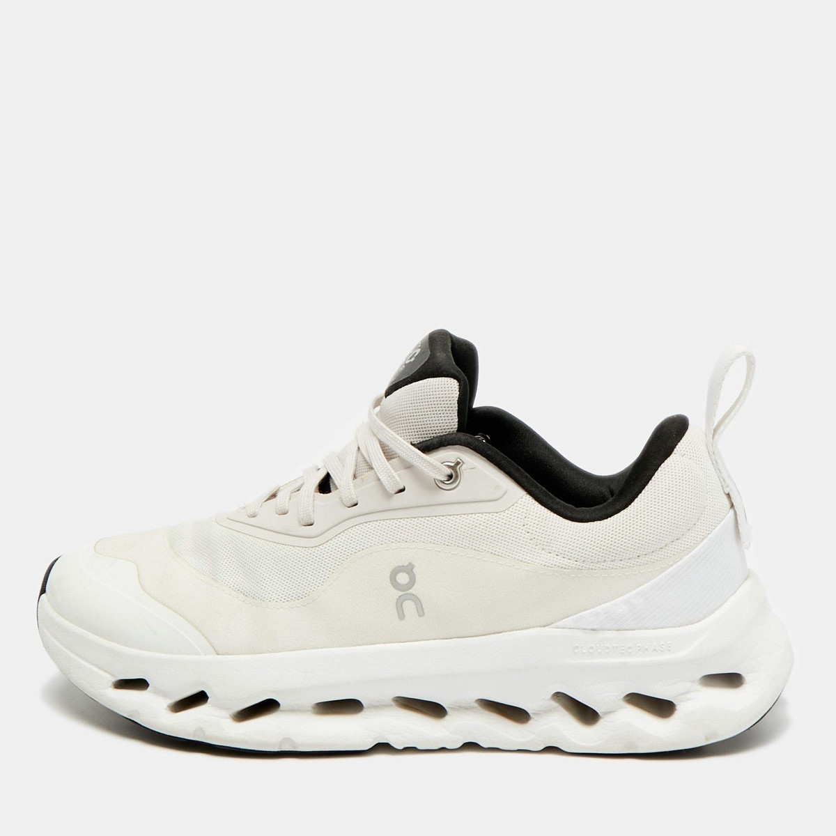Loewe on Cloudtilt 2.0 Size 42 CreamWhite Fabric Lace Up Sneakers
