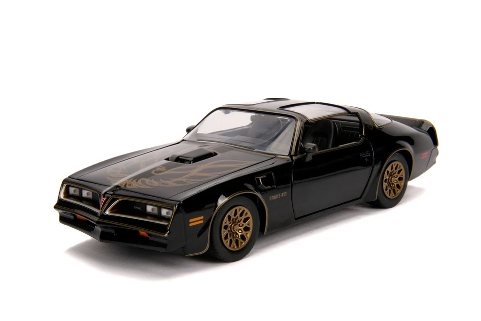 1977 PONTIAC FIREBIRD T/A NERO SMOKEY E THE BANDIT 1/24 DIECAST JADA 30998 - Immagine 2 di 4