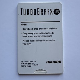 Ninja Spirit TURBOGRAFX-16 Cart Only Tested Working