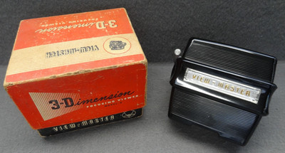 View-Master Model D 3-D Dimension Focusing Viewer 3D Sawyers Box EUC Made in USA