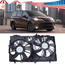 Replacement Radiator Fan 82RY25R for 2017-2020 Toyota Sienna 3.5L 623940