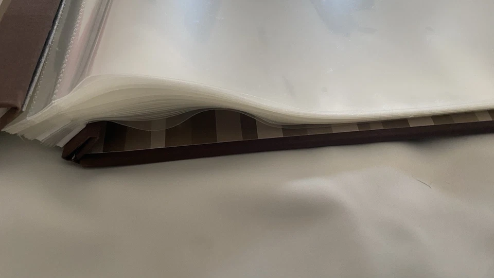 Colorbok The Perfect Scrapbook Post encuadernado tela marrón 12x12  Foto 4 de 4