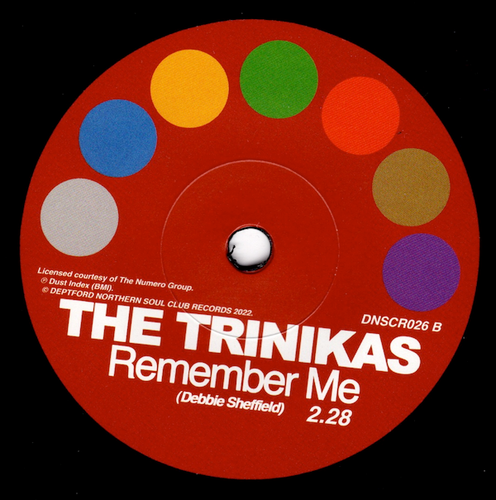THE TRINIKAS Black Is Beautiful - New Northern Soul 45 (Deptford NS) *Listen 7" - 第 4/4 張圖片