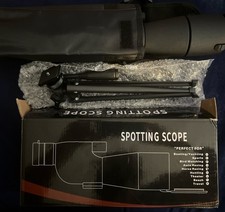LG70 Spotting Scope 25-75x60 with Tripod and Phone Adaptor NIB