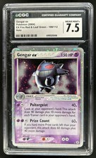 2004 Pokemon EX FireRed & LeafGreen Gengar Holo #108/112 CGC 7.5