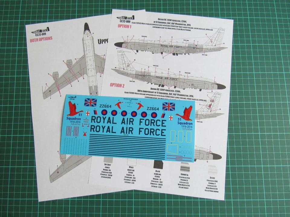 Combat Conversions RC-135W Airseeker 1/72 scale Resin conversion Kit - Image 3 of 3
