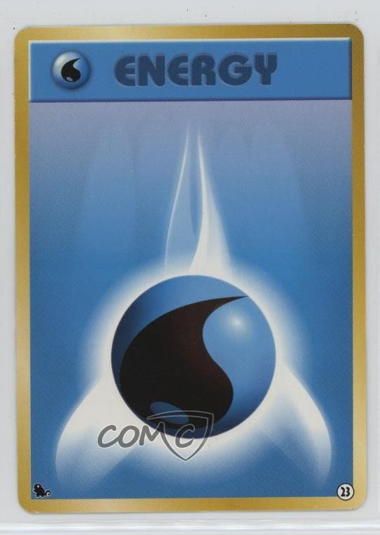 Water Energy Japanese Pokemon Intro Pack: Squirtle #23 1999