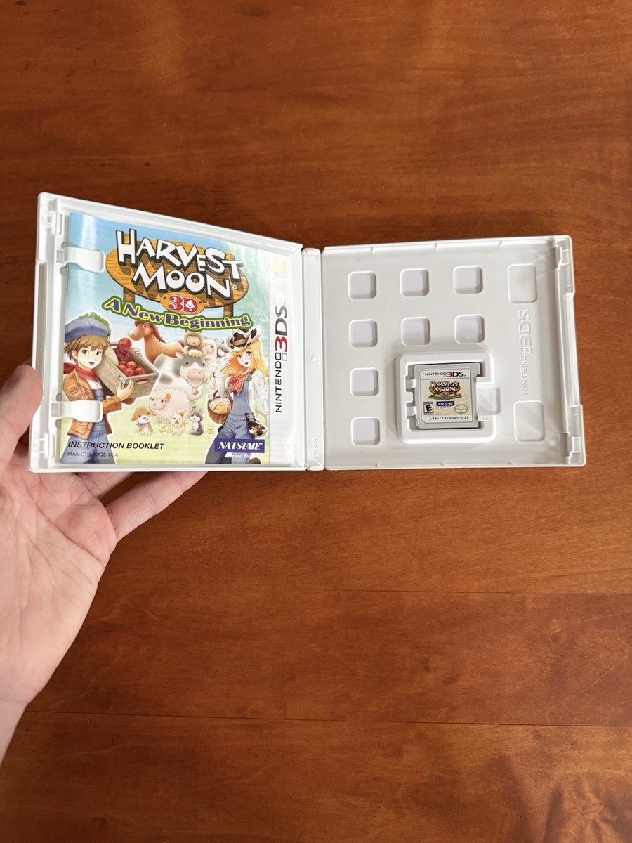 なつめ Harvest Moon a New Beginning (Nintendo 3DS) MINT CIB Complete