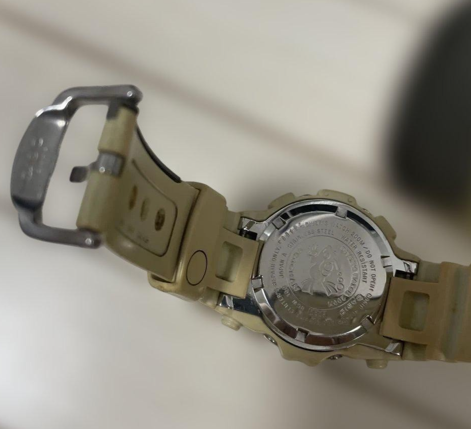 Vintage Casio Digital Watch Bgw-100 Baby G G-shock 200m