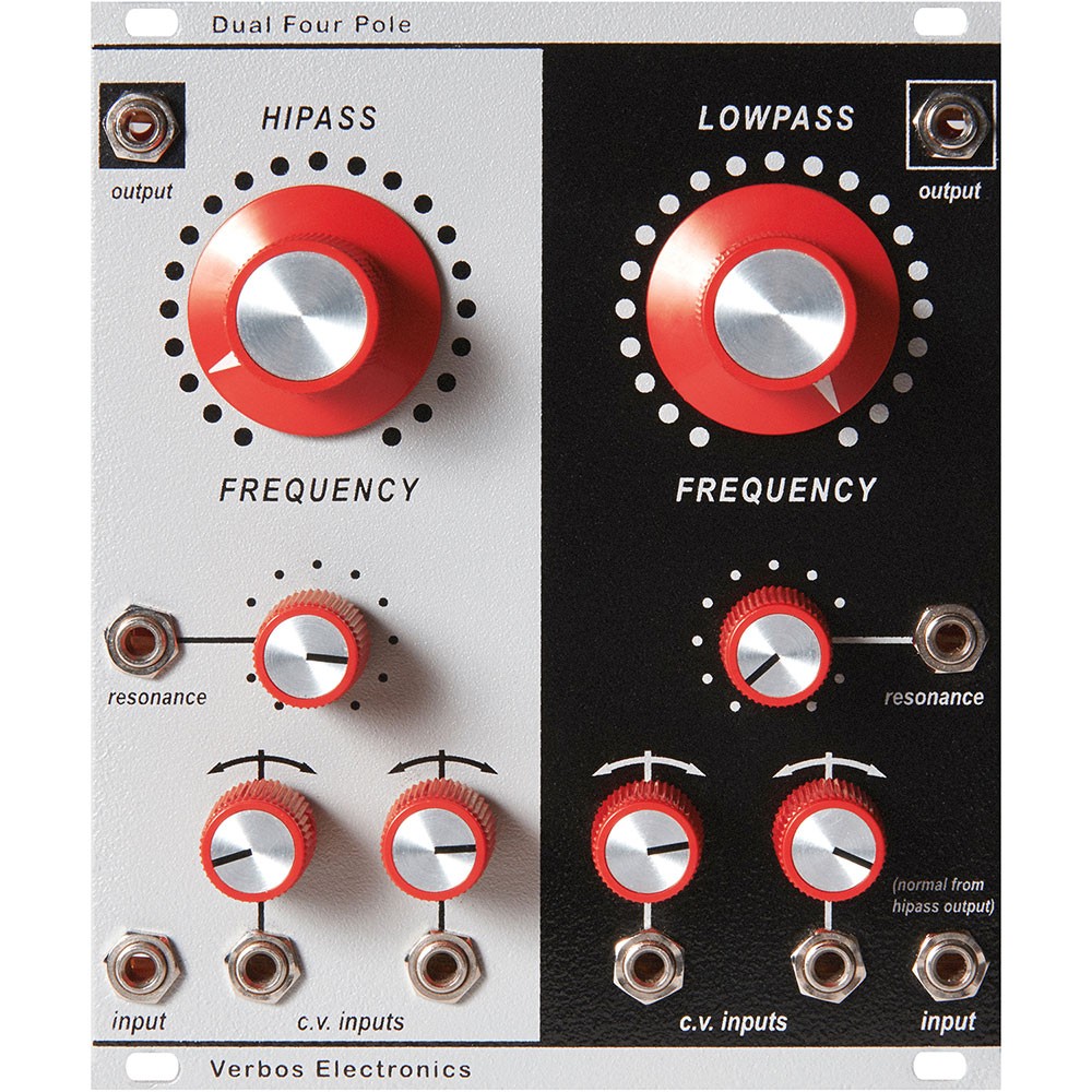 Модуль Eurorack с двойным четырехполюсным фильтром Verbos Electronics
