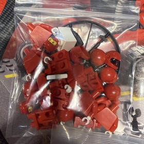 Vintage LEGO 8375 Racers: Ferrari F1 Pit Set 100% Complete Set w/ Manual 2004