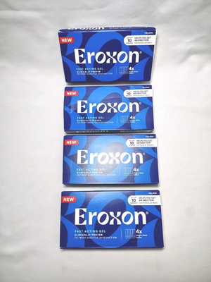 #ad 4 BOXES Eroxon StimGel Fast Acting Gel 16 Single Dose Tubes TOTAL Exp 10 26 $22.49