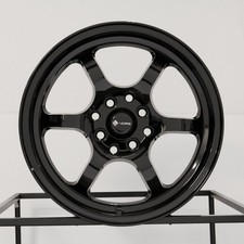 4-new 16 Vors Lt61 Wheels 16x7 4x1004x114.3 35 Black Rims 73.1