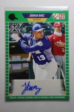 2021 Pro Set JOSHUA BAEZ Auto #PS-JB1 RC