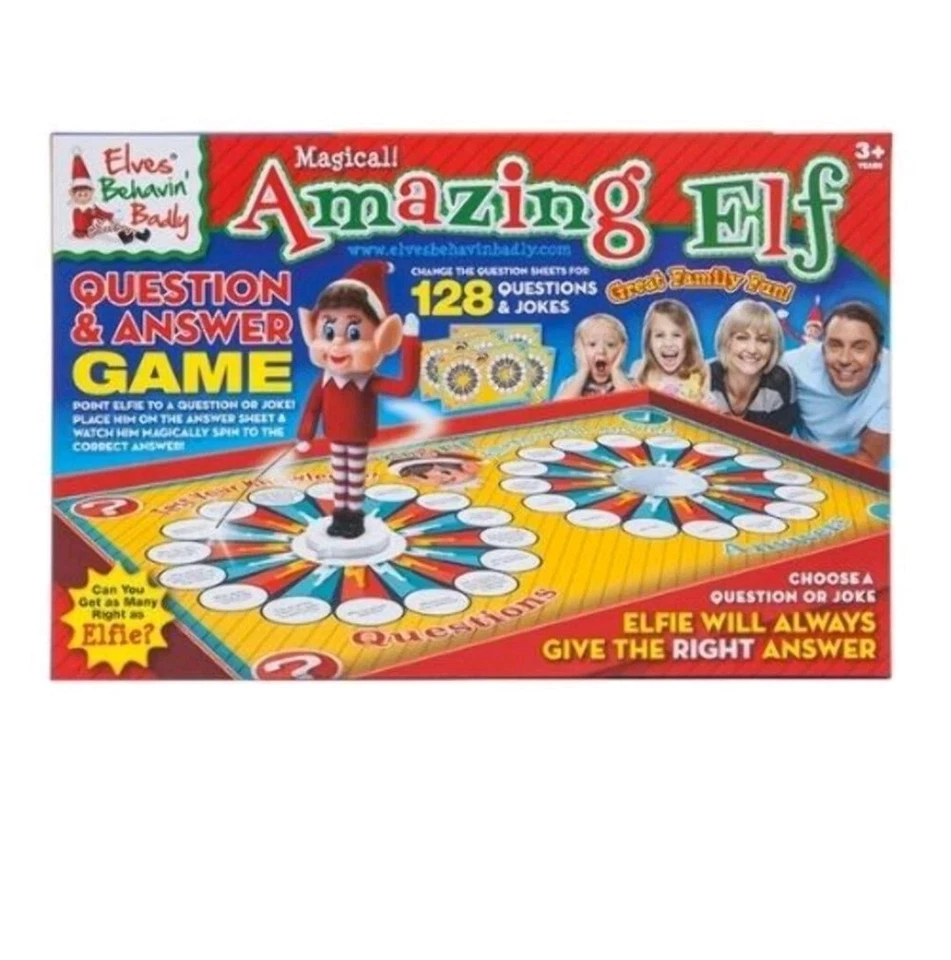 Elves Behavin' Badly Magical Amazing Elf Question & Answer Game - Image 2 of 4