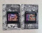 Aladdin & Jungle Book Sega Game Gear W/manuals Authentic Video Game