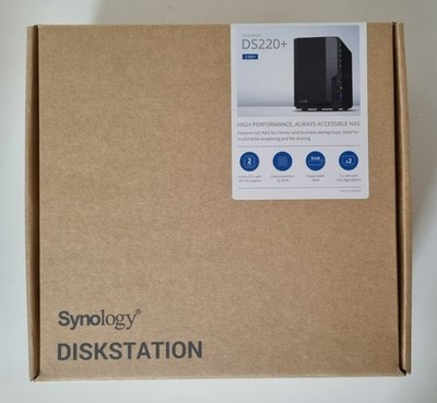 Synology DiskStation 2 Bay Network Attached Storage Plex Server DS220+