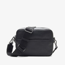 Clarks Womens Kierra Strap Black Cross Body Bag Leather Casual