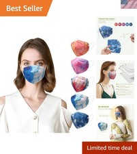 KN95 Face Masks for Adults, 50 Pack 10 Colors Disposable KN95 Masks, 5 Layer ...