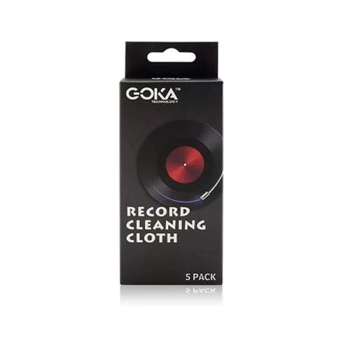 GK-R05 Microfiber Record Cleaning Cloth Pack of 5 Ideal Size Soft and Plush Viny