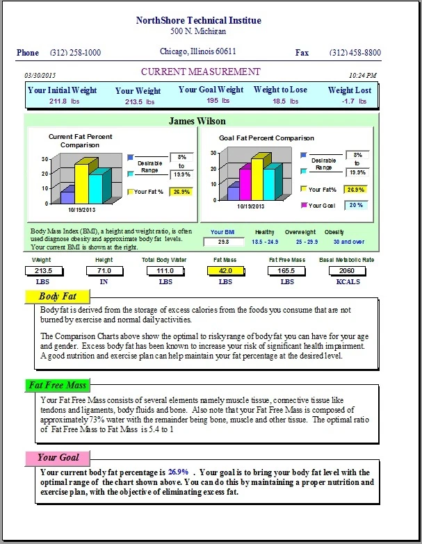BioPhysique Health Management Software for For Model BF-350 TBF-300 TBF and more - Image 4 of 4