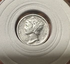 1941 S Mercury Round 90% Silver Coin 10C