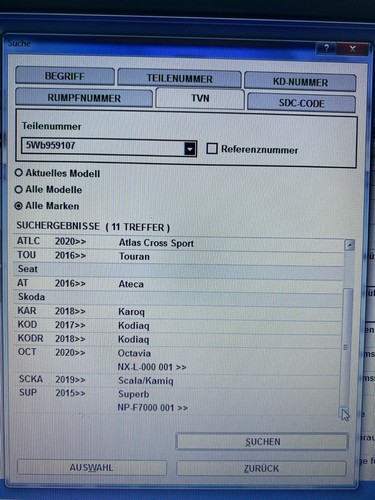 Skoda Steuergarat fur heckklappe 5WB 959 107 / 5WB959107 Original Neu!!! - Picture 10 of 12