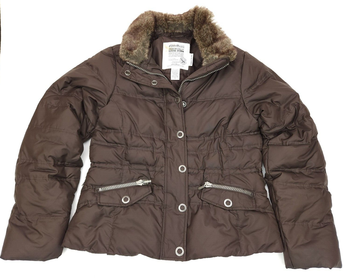 Eddie Bauer Women's Sz M 700 Fill Power Premium Quality Goose Down