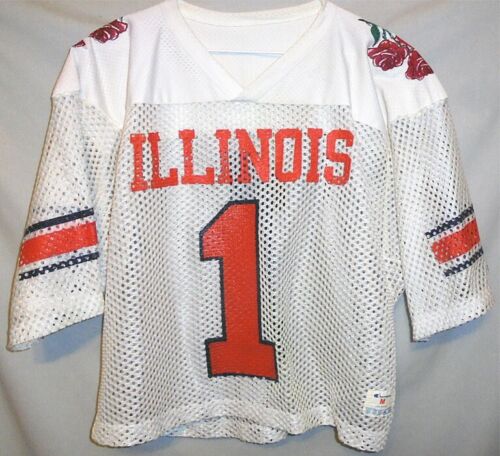 1984 -ILLINOIS FIGHTING ILLINI- ROSE BOWL Vintage Football Uniform Jersey