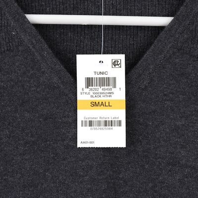 専用ページ 3 Style & Co. Women's V-Neck Pleated Sleeve Tunic Sweater, Small