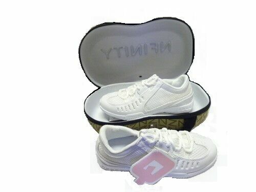 Nfinity Evolution Cheerleading White Leather Competition Womens