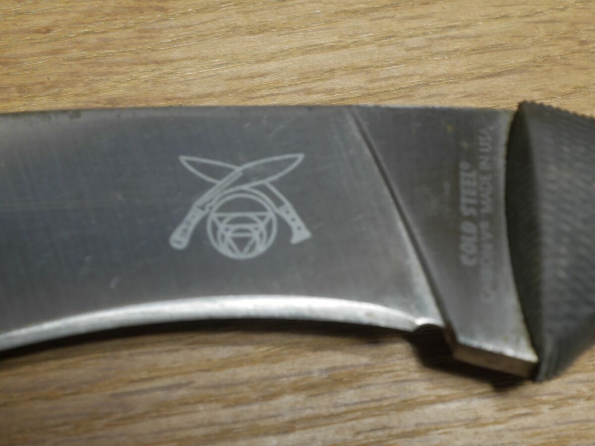 Cold Steel Gurkha Kukri Carbon V Made In USA 1996 Used Exc++ Cold Steel Gurkha Kukri Carbon V Made In USA 1996 Used Exc++