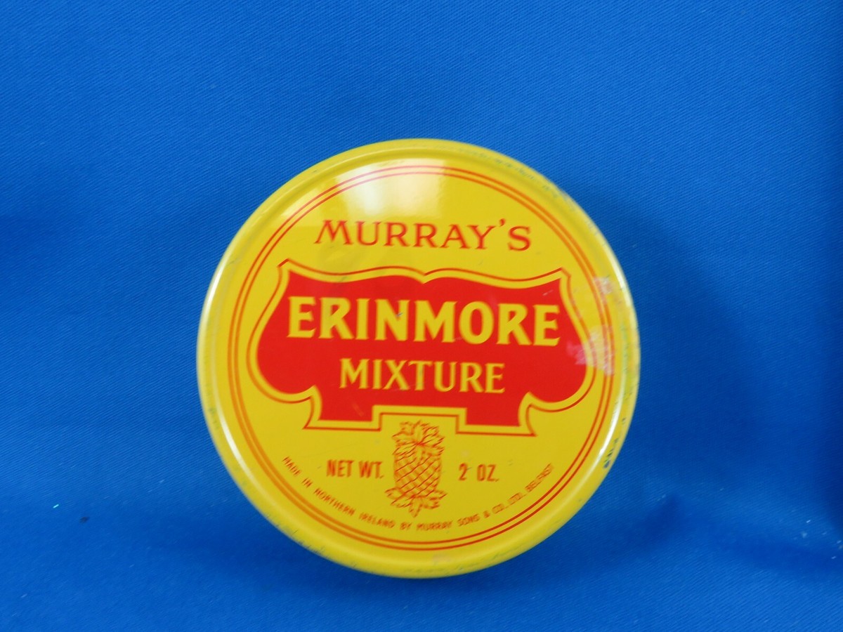 murray's erinmore mixture tobacco tin Murrays Erinmore Mixture Tobacco Tin