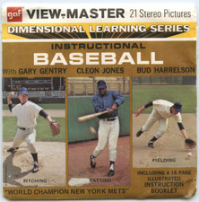 Instructional Baseball - View-Master 3 Reel Packet - B953-G3