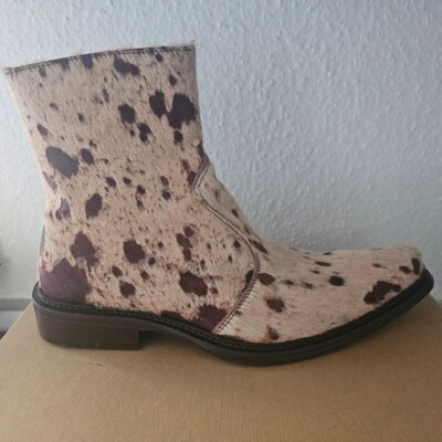 JACK MARTIN Cowboy Stiefel, Fell ( Cavallino Cuoio),Gr.42, NEU