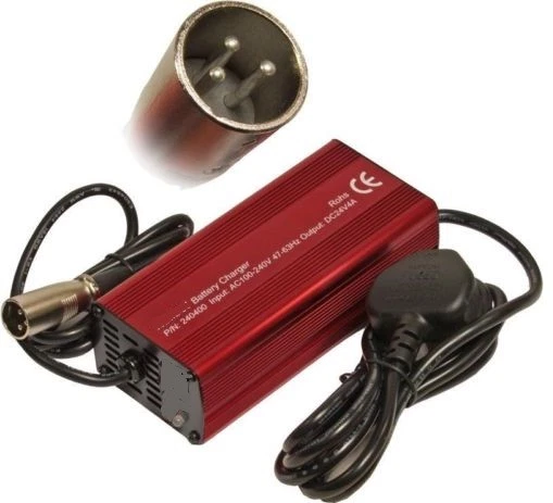 Battery Charger 24V 2A for Wispa GOGO RIO Etc Replaces Numax 240400MOB