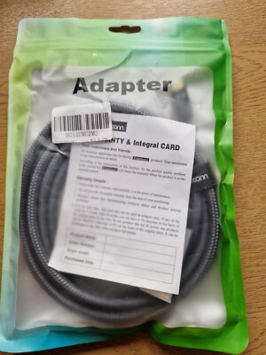 CableDeconn Mini DP auf DisplayPort 8K Kabel 8K (76804320) @60Hz 4K@144Hz...