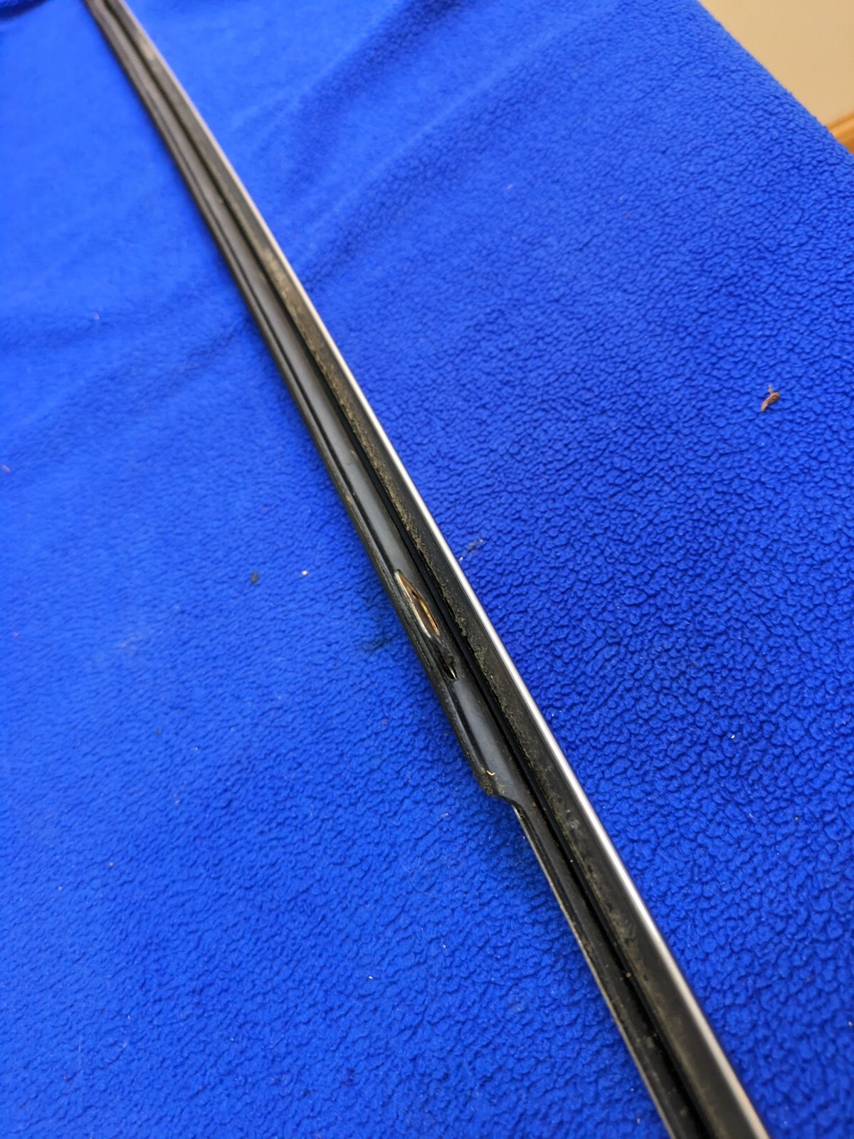 2006-12 Bentley Flying Spur Front Right Lower Window Door Trim Chrome strip oem